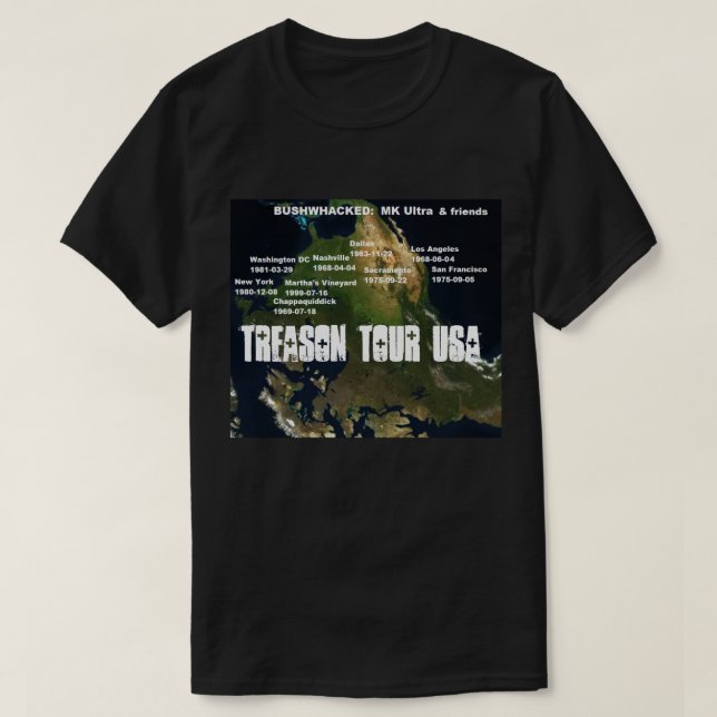 Camiseta Bushwhacked EE. UU. (Diseño del anverso)