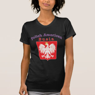Camiseta Busia polaca estadounidense