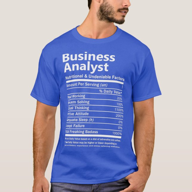 Camiseta Business Analyst Business Analyst    Tand Gift (Anverso)