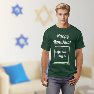Camiseta Business Hanukkah saludo en la Profunda Selva Verd