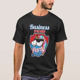 Camiseta Business In The Front Party In The Back  Mullet
