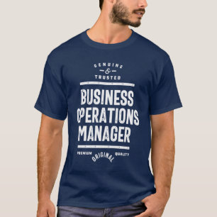 Camiseta Business Operations Manager Regalo Funny Job Title