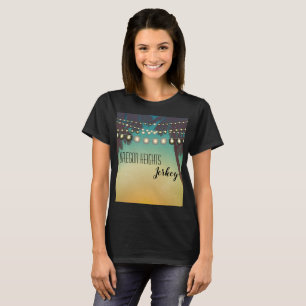 Camiseta Business personalizado T-Shirt Beach Sunset Palm T