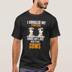 Camiseta Busqué mis síntomas en Google y resultó que solo n