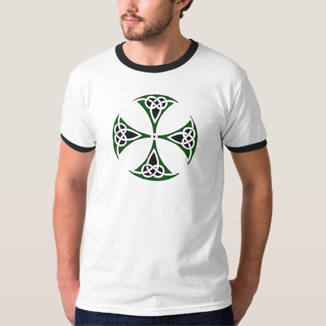Camiseta Búsqueda céltica "Slainte" campanero (Anverso)