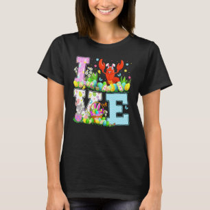 Camiseta Busqueda de Huevos de Pascua de Langosta Amor Lang