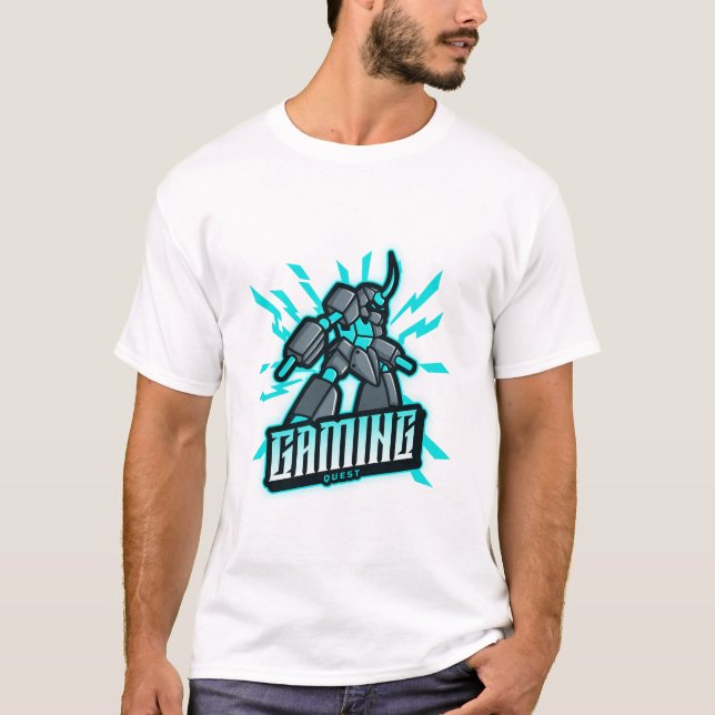Camiseta Búsqueda de juegos (Anverso)
