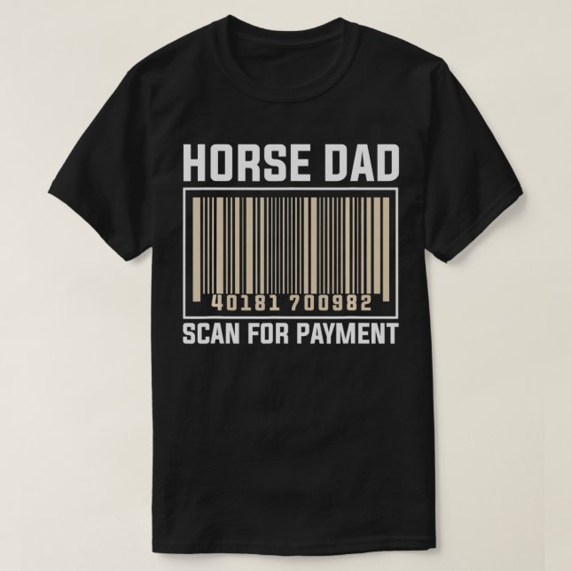 Camiseta Búsqueda De Papel De Caballo Para Pago1  (Diseño del anverso)