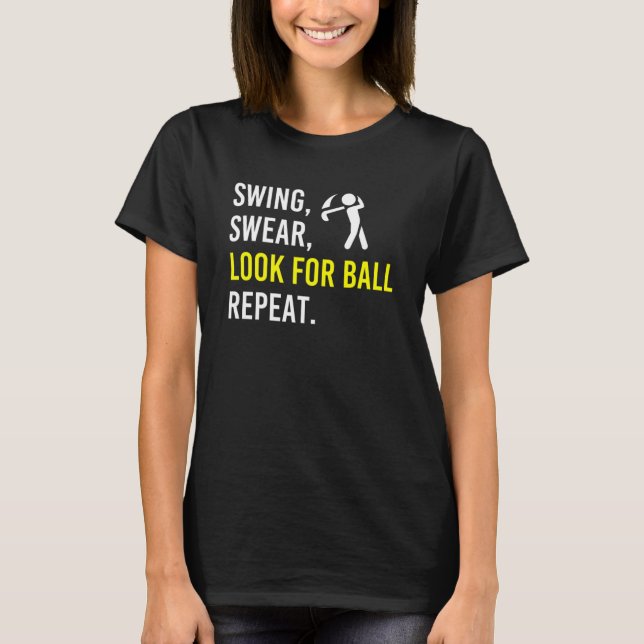 Camiseta Búsqueda de zarramplín para repetición de bolas (Anverso)