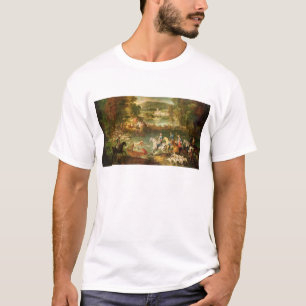 Camiseta Búsqueda en la charca de Santo-Jean en el bosque
