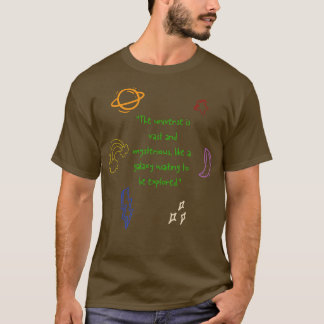 Camiseta Búsqueda galáctica La exploración del universo