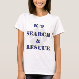Camiseta Búsqueda K9 y rescate v2