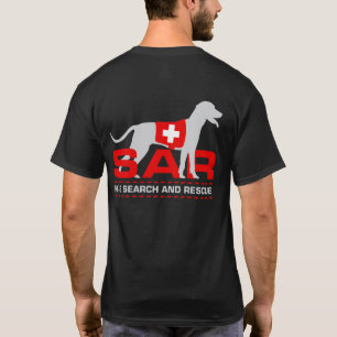 Camiseta Búsqueda K-9 y rescate - SAR