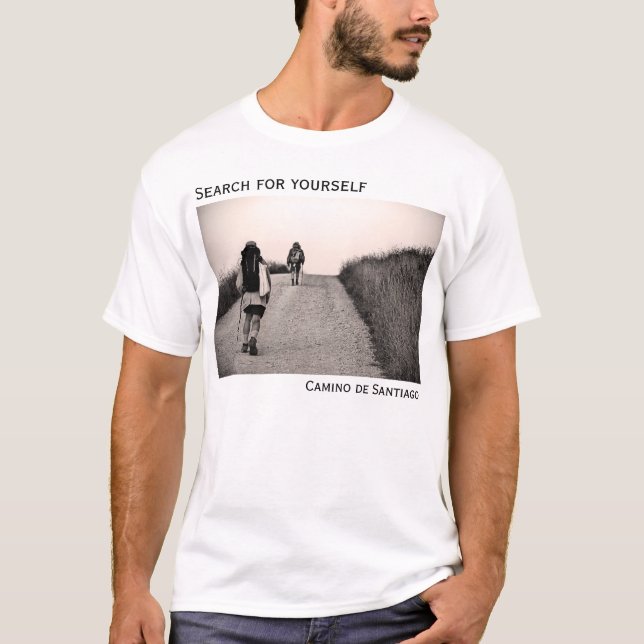 Camiseta Búsqueda para sí mismo (Anverso)