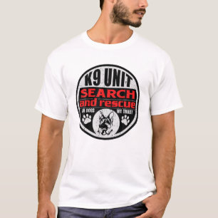 Camiseta Búsqueda unitaria y rescate en perros Confiamos en