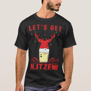 Camiseta Busquemos a Navidades festivos de Blitzen