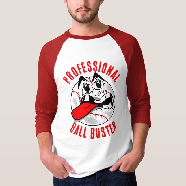 Camiseta Buster de bolas profesionales (Anverso)