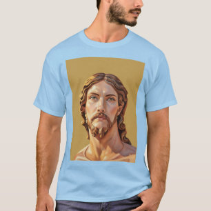 Camiseta BUSTO DE CRISTO EL SALVADOR por MICHELANGELO 2026