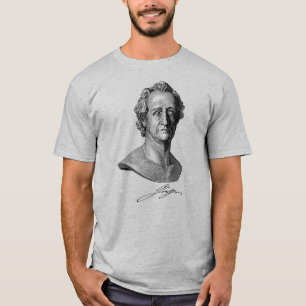 Camiseta Busto de Goethe con Firma