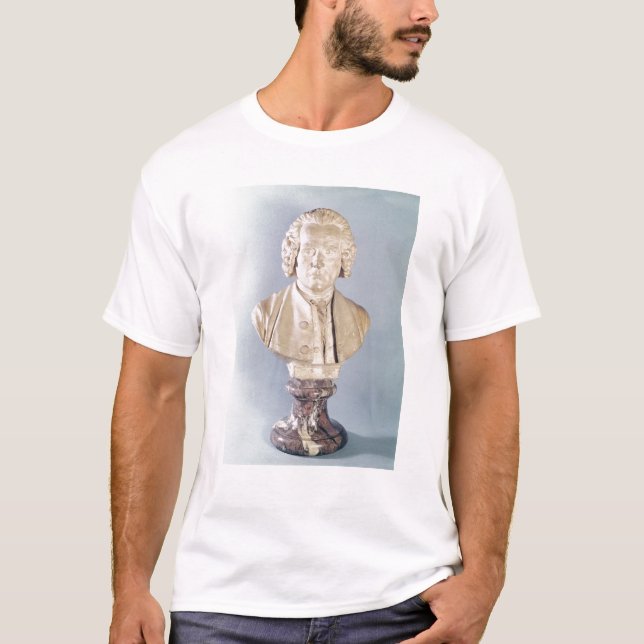 Camiseta Busto de Jean-Jacques Rousseau (Anverso)