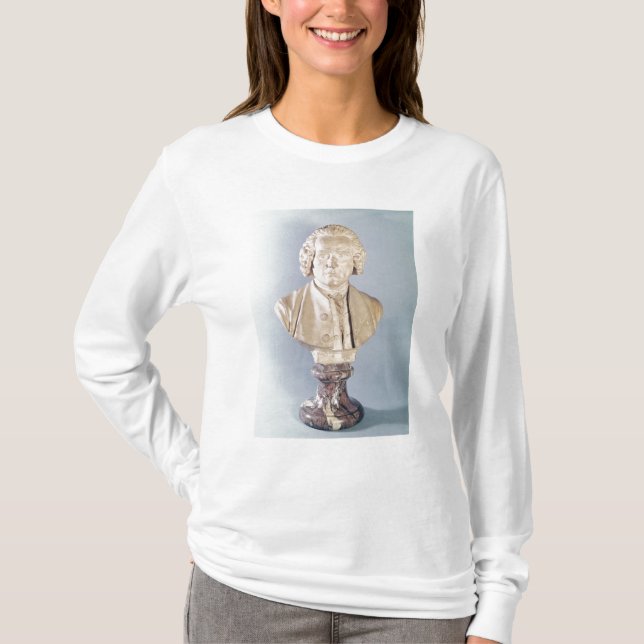 Camiseta Busto de Jean-Jacques Rousseau (Anverso)