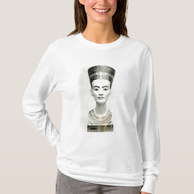 Camiseta Busto de la reina Nefertiti (Anverso)