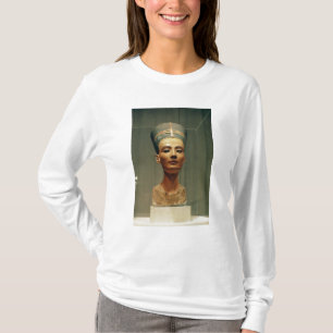 Camiseta Busto de la reina Nefertiti, vista delantera