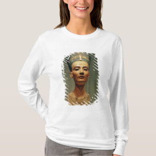 Camiseta Busto de la reina Nefertiti, vista delantera