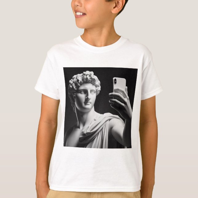 Camiseta Busto de mármol (Anverso)