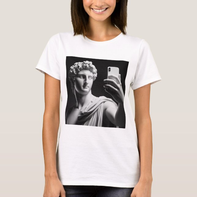 Camiseta Busto de mármol (Anverso)