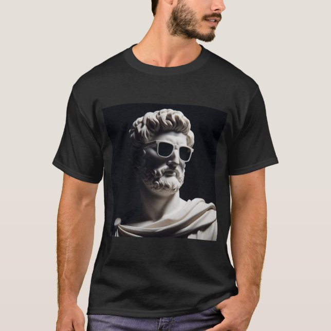 Camiseta Busto de mármol (Anverso)