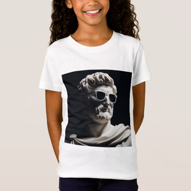 Camiseta Busto de mármol (Anverso)