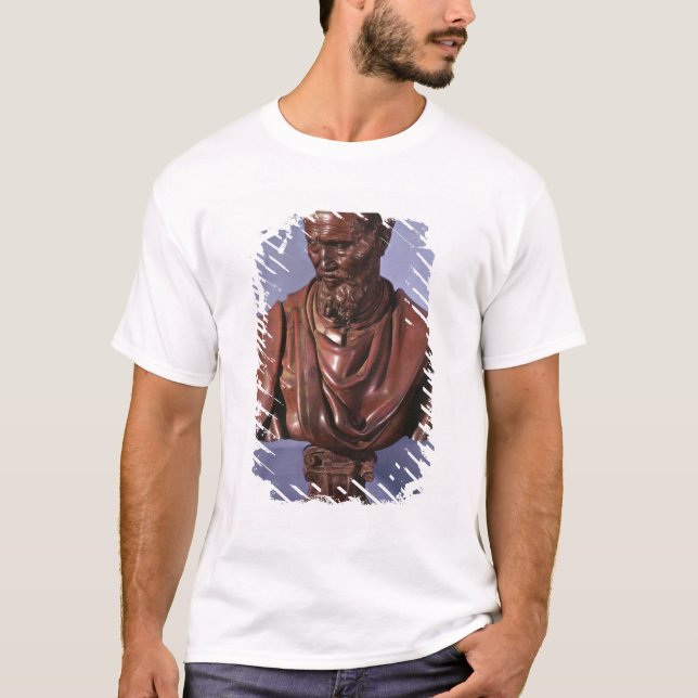 Camiseta Busto de Miguel Ángel Buonarroti (Anverso)