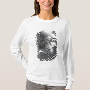 Camiseta Busto de Pericles, grabado por José Cozzi