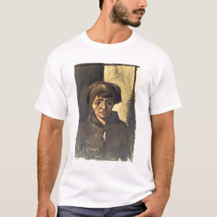 Camiseta Busto de un campesino, 1884 de Vincent van Gogh el
