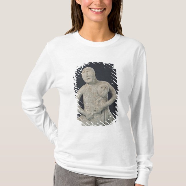 Camiseta Busto de una diosa de la madre (Anverso)