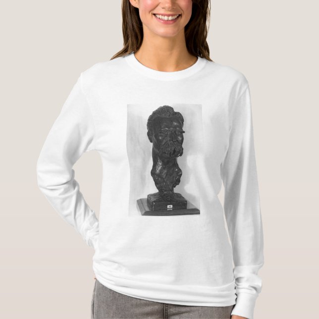 Camiseta Busto del alemán de Friedrich Nietzsche (Anverso)