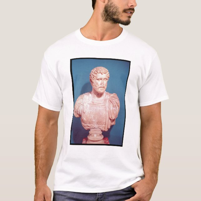 Camiseta Busto del emperador Antoninus Pius (Anverso)