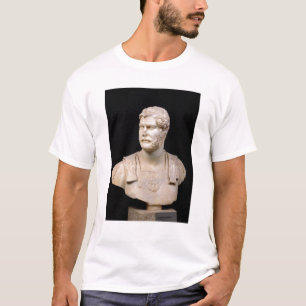 Camiseta Busto del emperador Hadrian encontrado en Creta