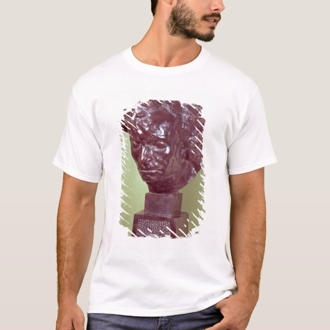 Camiseta Busto del retrato de Ludwig van Beethoven 1901 (Anverso)