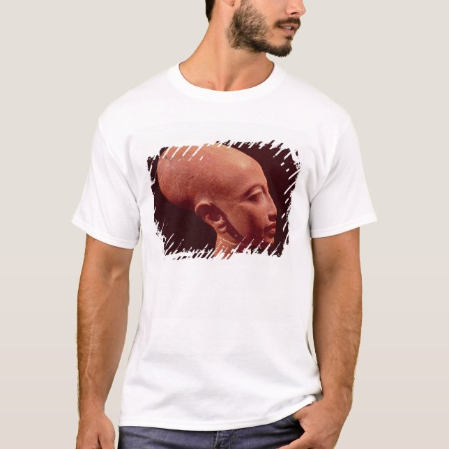 Camiseta Busto del retrato de una hija de rey Akhenaten (Anverso)