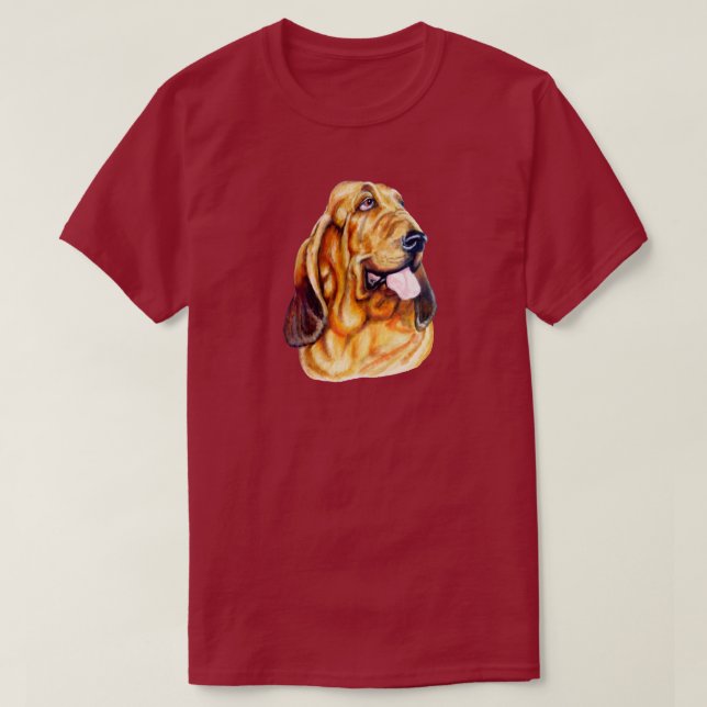 Camiseta Busto sangriento (Diseño del anverso)