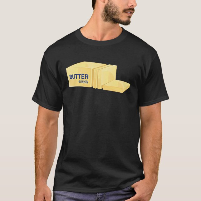 Camiseta But Her Emails  Political Liberal Activist  Butter (Anverso)