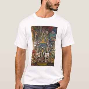 Camiseta Bután. Pasteles ceremoniales hechos por monjes ado