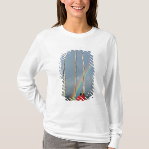 Camiseta Bután, pueblo de Gangtey, Arcoíris sobre dos