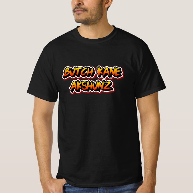 Camiseta Butch kane Akshunz (Anverso)