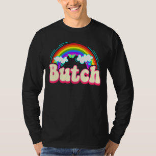 Camiseta Butch Rainbow Butters Femme Lesbian Orgullo Tomboy