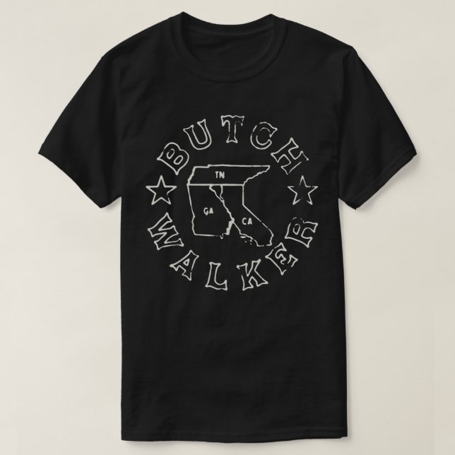 Camiseta Butch Walker  States  (Diseño del anverso)