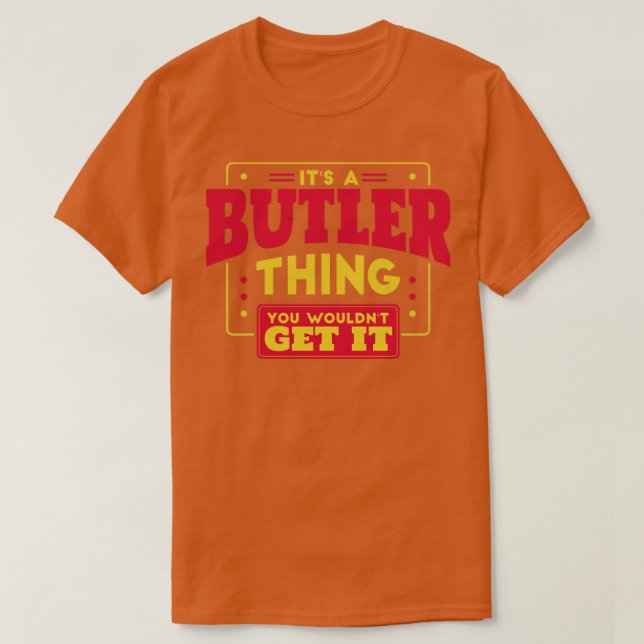 Camiseta Butler (Diseño del anverso)
