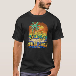 Camiseta Butler Beach Florida Family Vacation 2022 Souvenir